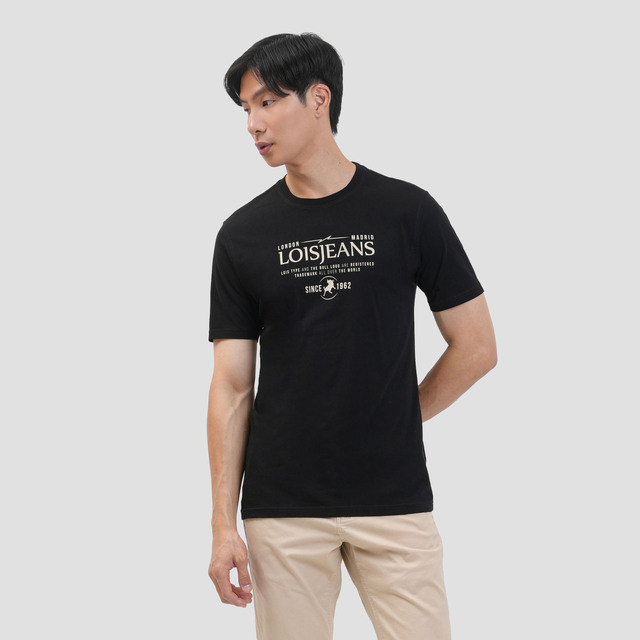 [ORI] Lois KSL2469 Kaos Casual Pria 123704386 Kaos Pria