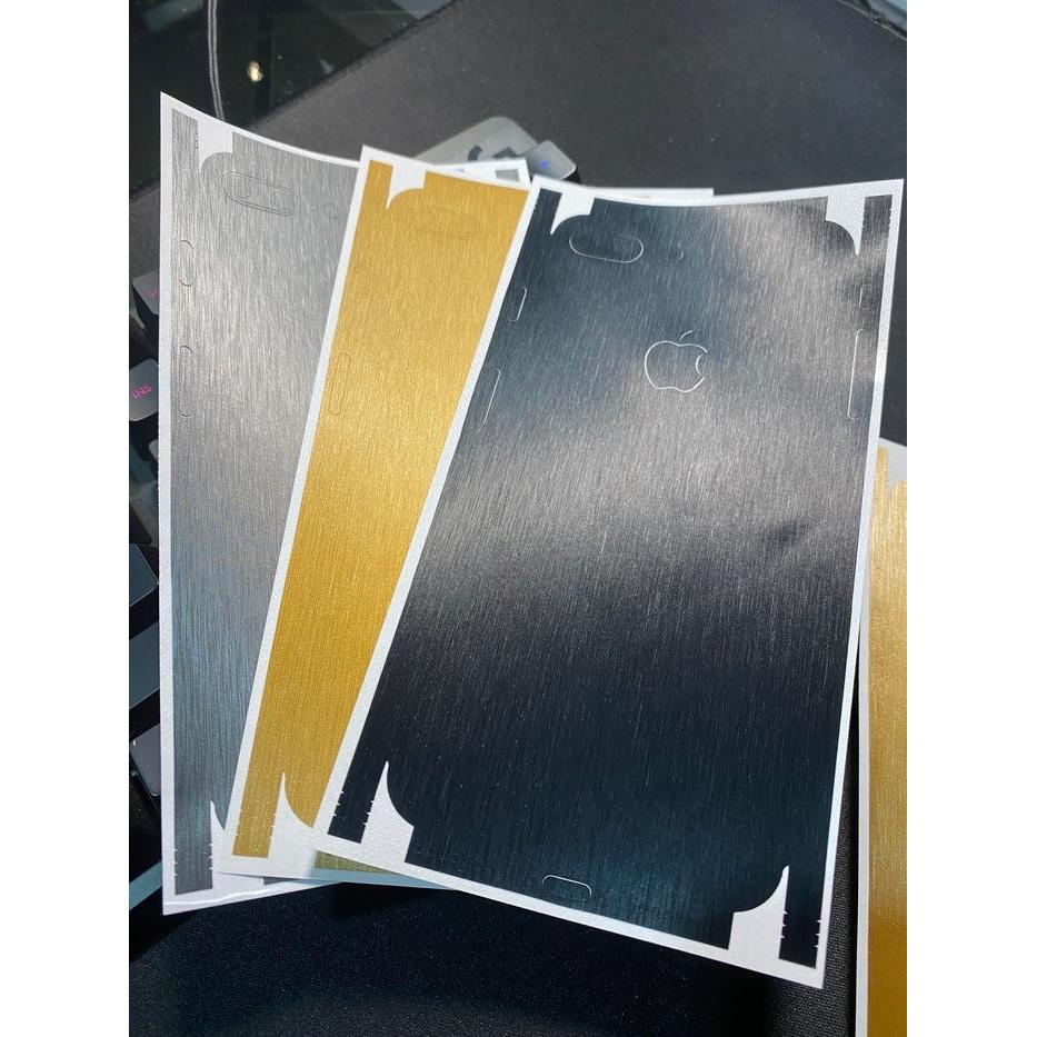 Garskin Brushed Protector iPhone 7 iPhone 8 Plus iPhone 7 Plus - Hitam, iPhone 7