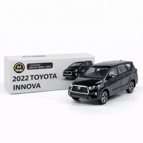 PARA64 2022 Toyota Innova Attitude Black PB-65851 1/64 Diecast