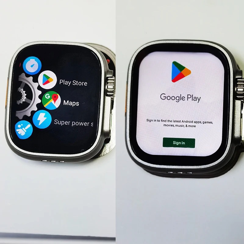 BIG SALE COD 100%ORI Samsung LDS 5G Smartwatch S9 Ultra/S10 Ultra 12+256GB PlayStore Bluetooth GPS