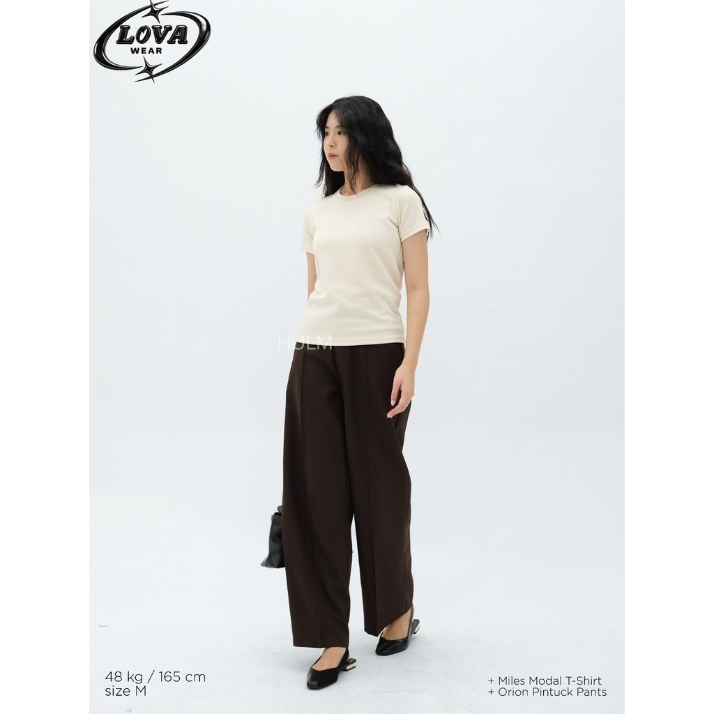 HULM - Miles Modal T-Shirt | Kaos Modal Wanita