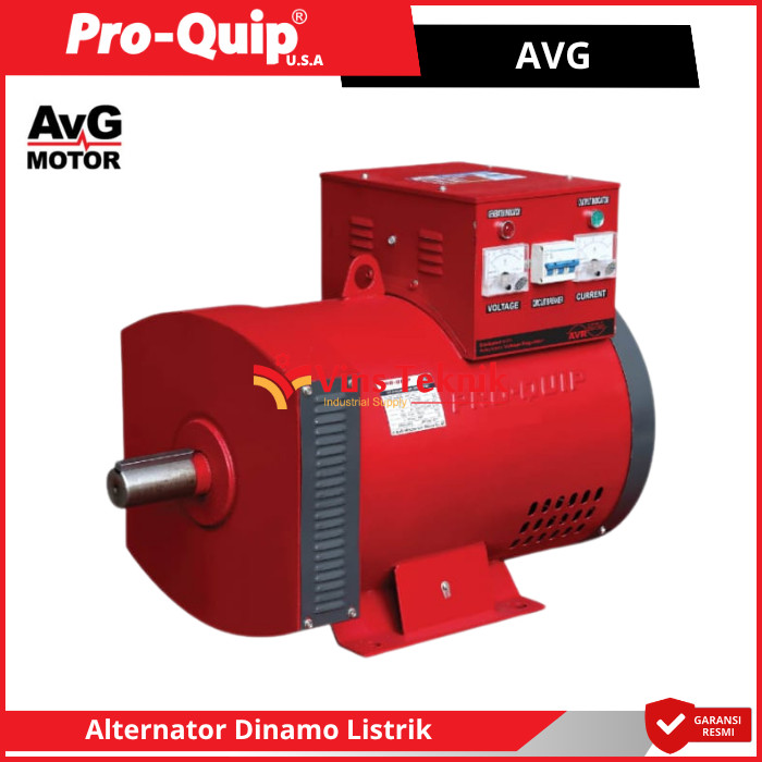 ProQuip AVG Alternator Dinamo Listrik 1 Phase 3 Phase Dinamo Alternator Generator