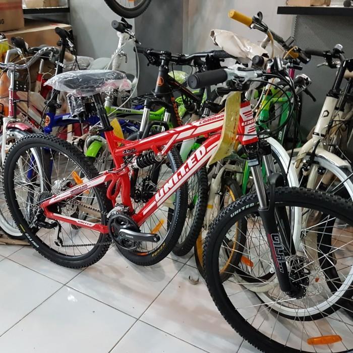 Sepeda mtb 26" United Command Fx77 full suspension (FREE ONGKIR)