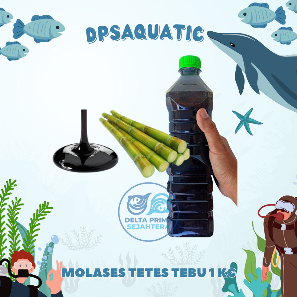 MOLASES TETES TEBU 1 KG - Tetes Tebu Murni Kental Terjamin Berkualitas.