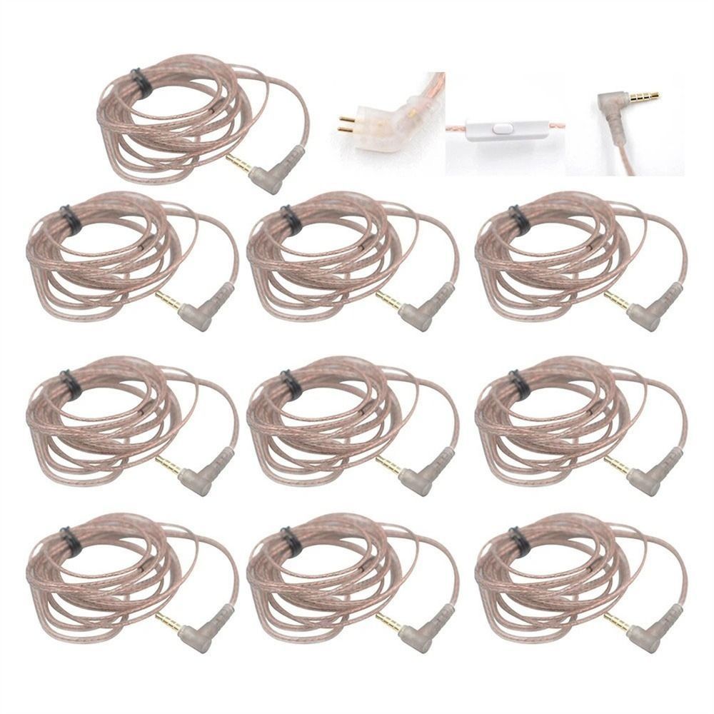 B/C Pin Upgrade 2Pin Cable Twisted Cable High-Purity ZS10 Earphone Wire In Ear Cable 2Pin Headphone 
