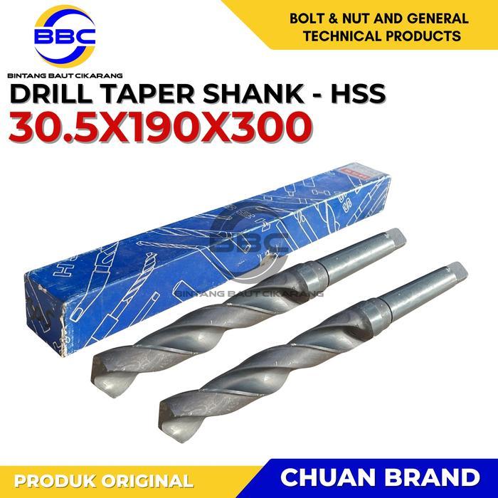Mata Bor 30.5 mm Mata Bor Cones 30.5 mm Taper Shank Drill / Mata Bor 30.5 mm HSS