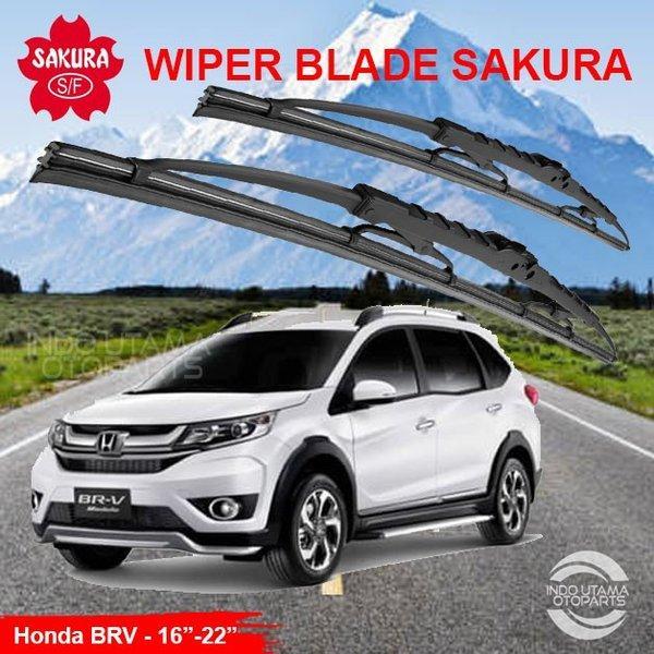Wiper Kaca Depan BRV Wiper Mobil SAKURA - Warna PASSSSS