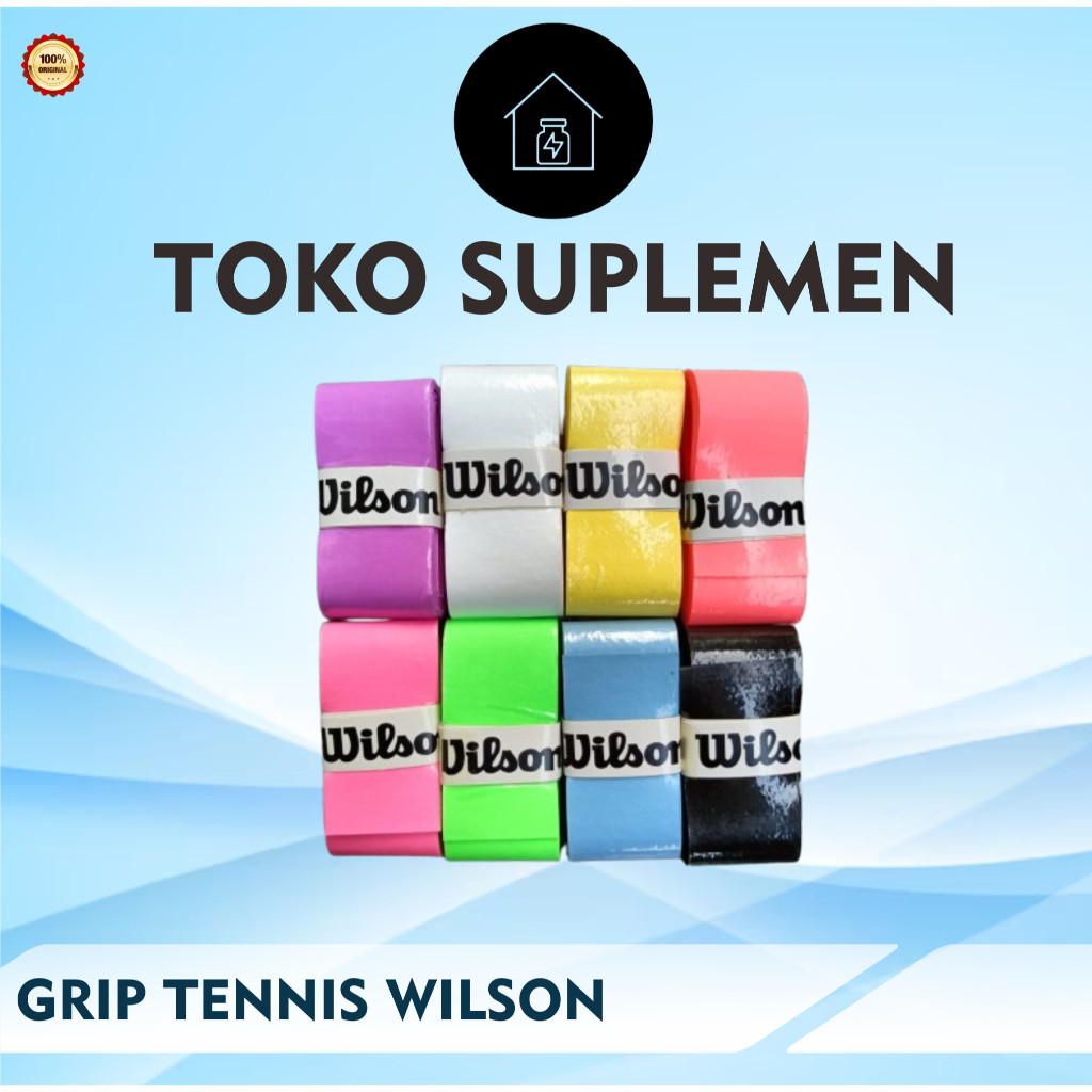 GRIP OVERGRIP PADEL BADMINTON TENIS WILSON TENNIS MY OVERGRIP ORIGINAL OVER WILSON GRIP RAKET RACKET