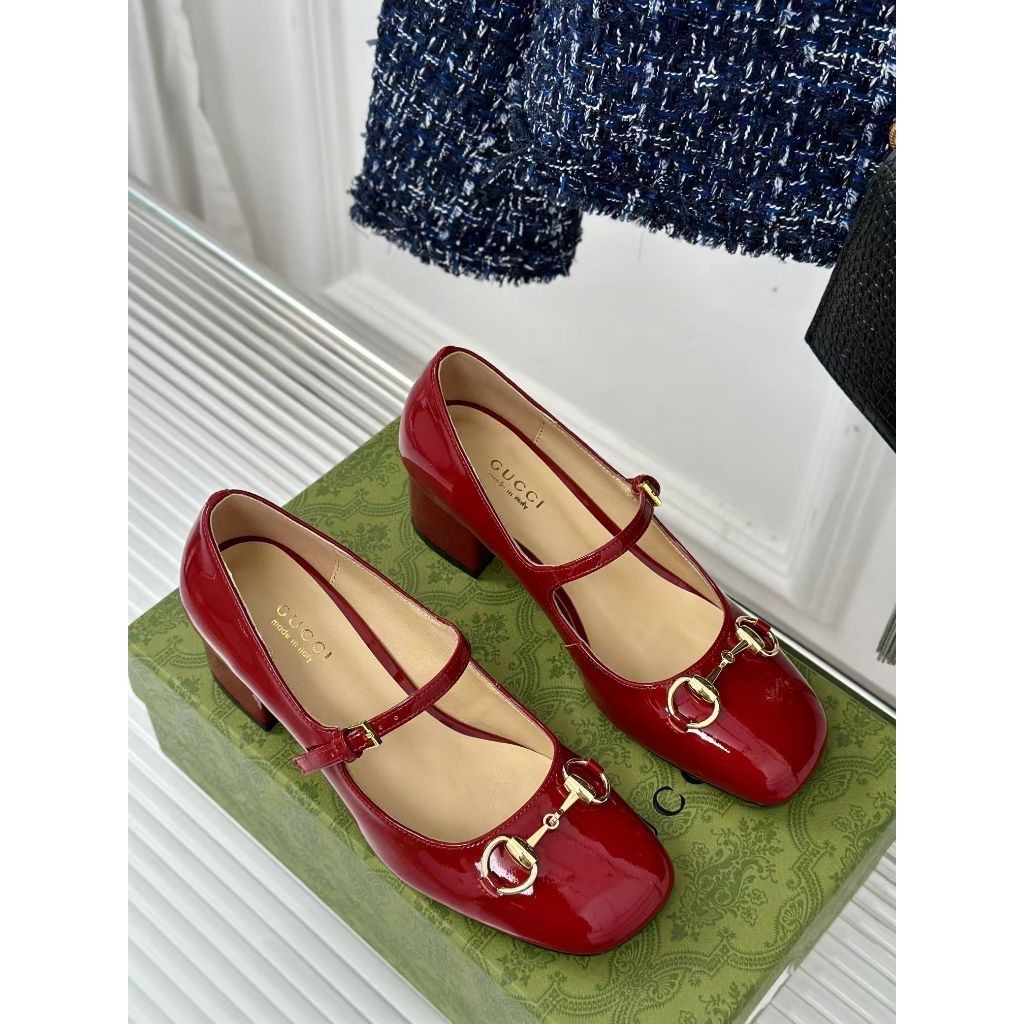 New Counter ORI GCC 2024 Classic Horseclip Fashion Mary Jane Single Shoe
