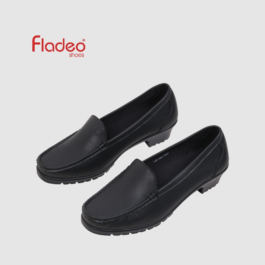 Fladeo H24/LSF592-1WH/Sepatu Pantofel Wanita [ Formal Shoes ]