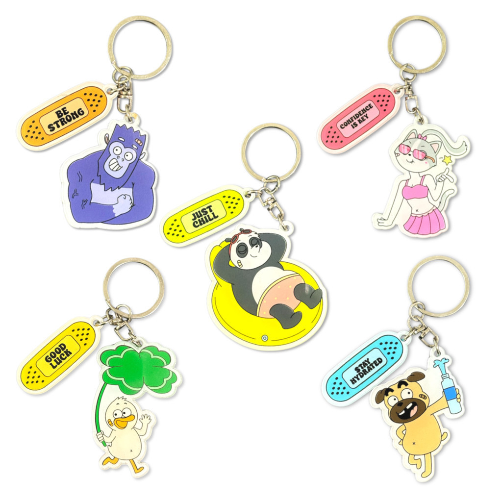ANOWN BUDDIES KEYCHAIN AKRILIK