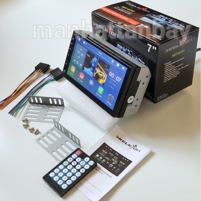 Head Unit Double Din MP5 Player Skeleton