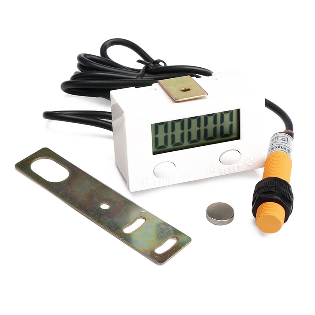 5 gital splay Counter Proximity Industrial Magnetic Sensor Switch Counter Automatic Electronic Induc