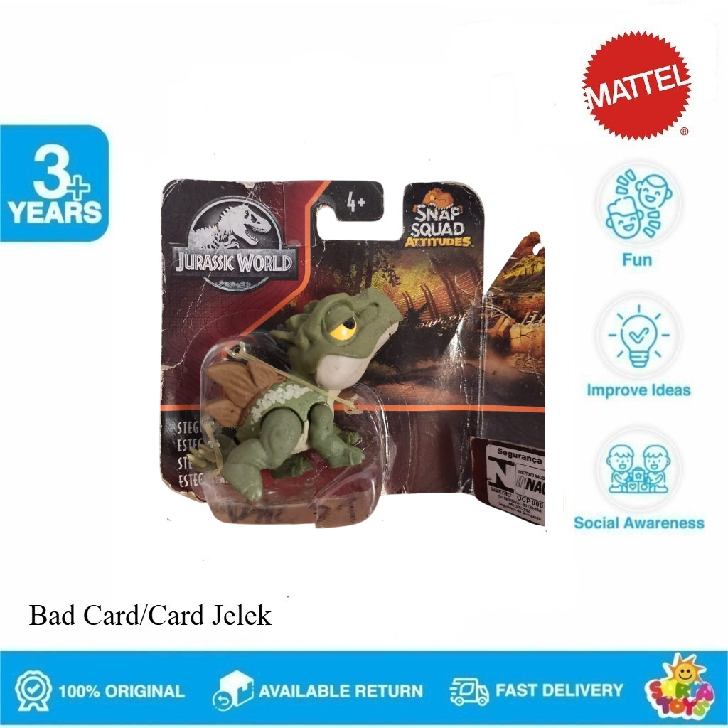 Jurassic World Snap Squad Original Mattel