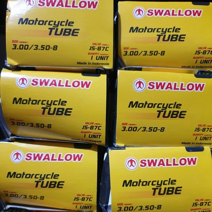 [ORIGINAL BOSS] Ban Dalam Swallow 300 - 8 Ban Vespa Artco Ban Swallow 300-8 Ring 8