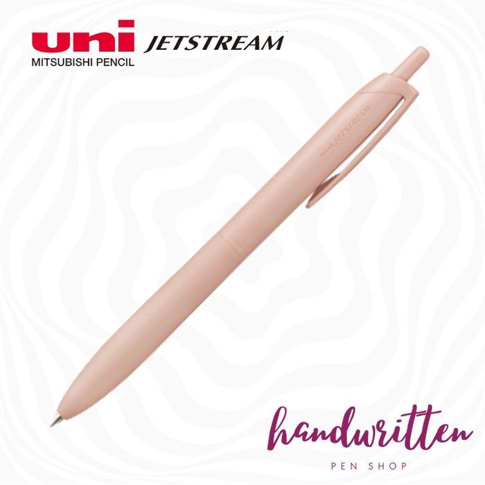 UNI Jetstream Lite Touch Ballpoint Pen | Pulpen Jet Stream Uniball Uni Ball - Coral 0.5