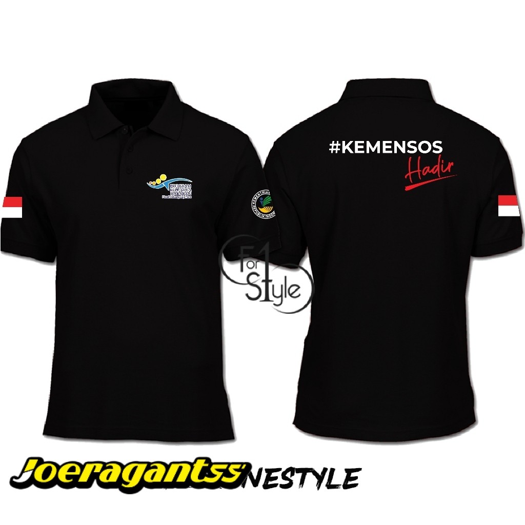 POLOSHIRT KEMENSOS RI - POLO KEMENSOS RI - KAOS KERAH KEMENSOS RI