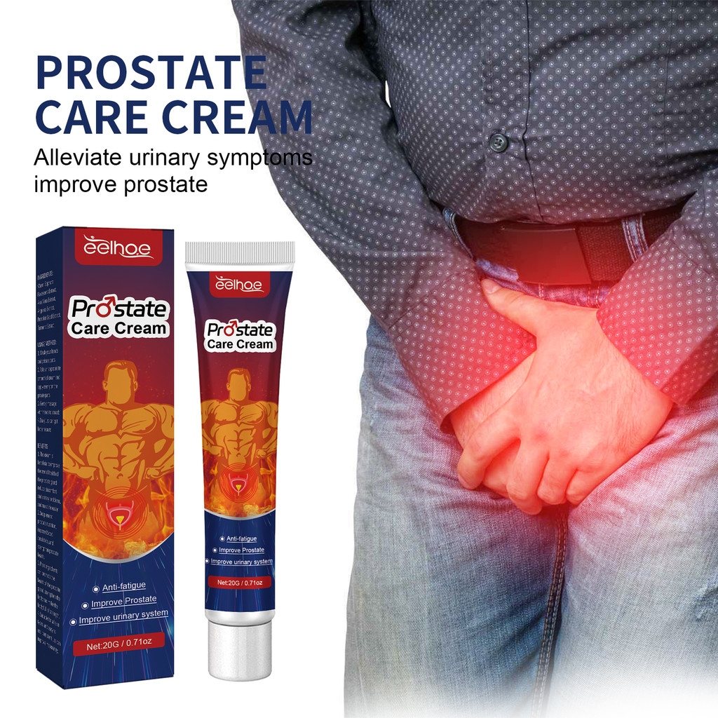 EELHOE Prostate Care Cream 20g Enlarged Prostate Treatment Improve Kidney Function Urinary Health Fa