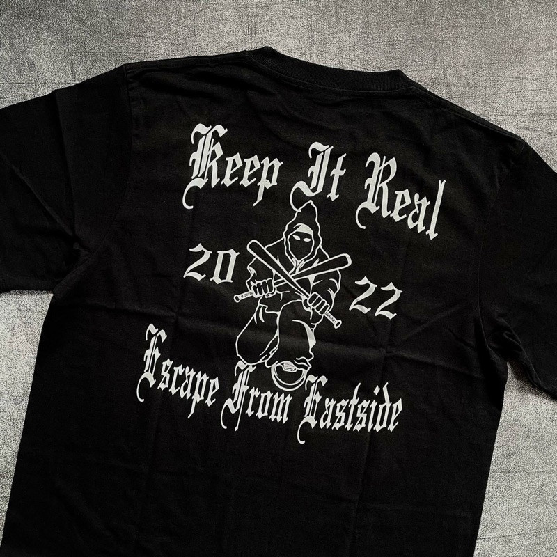 Keep It Real - Beat Down- Tshirt Metal Series Beatdown Kaos Band / Kaos Metal Keep It real Kaos Band
