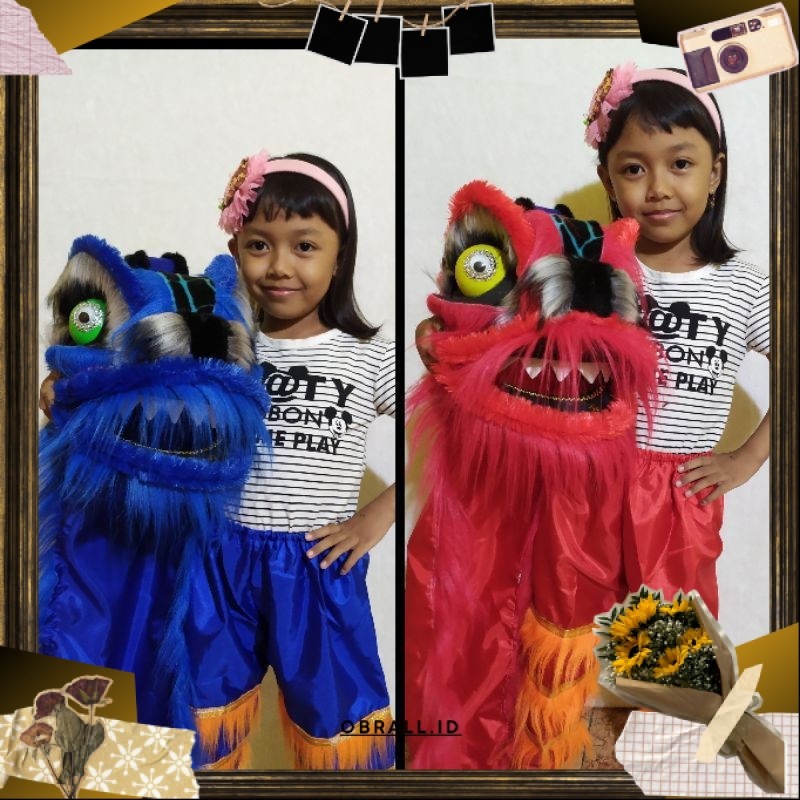 Barongsai anak nyala-mainan barongsai anak nyala-mainan murah barongsai anak terlaris Siap Kirim