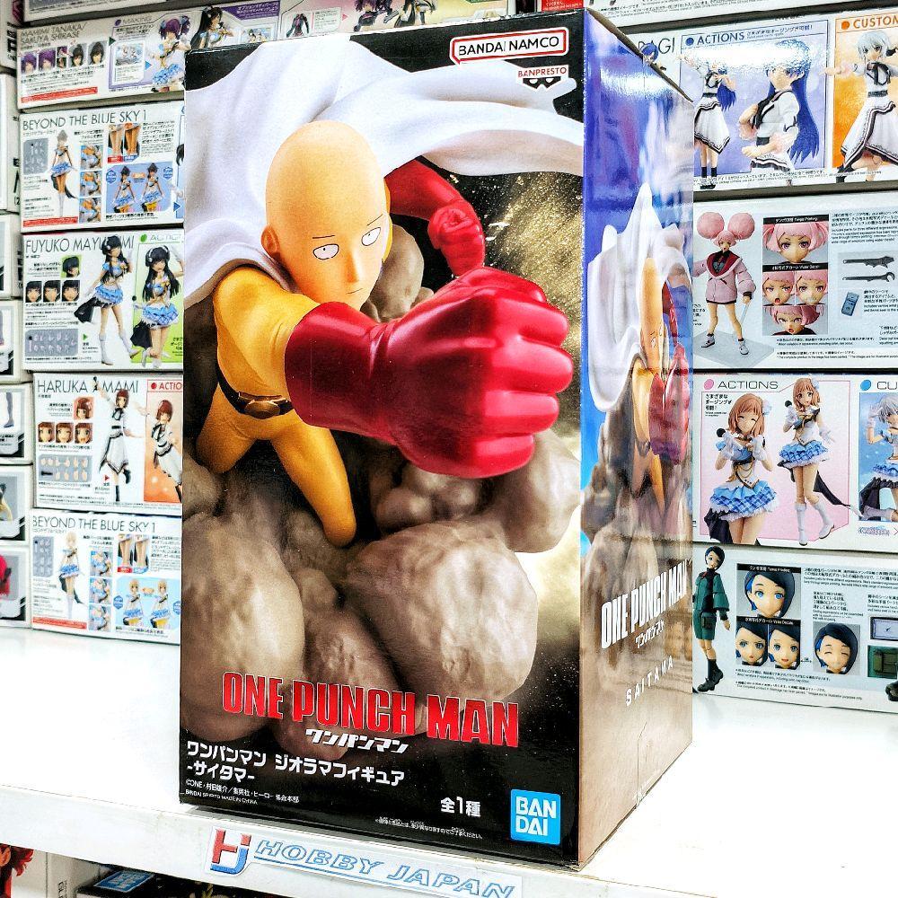 One Punch Man Diorama Figure - Saitama Bandai Figure