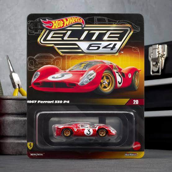 Hot Wheels Elite 64 1967 Ferrari 330 P4