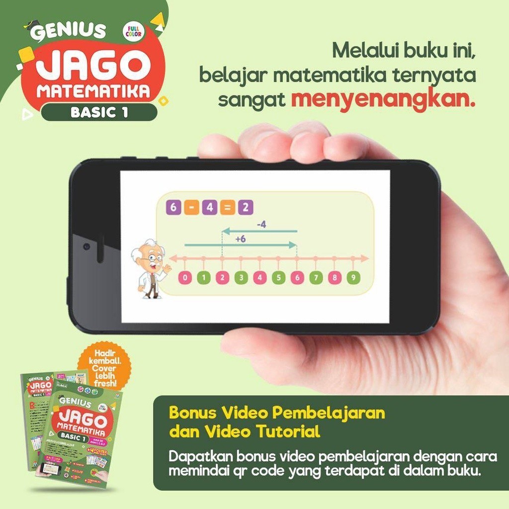 ziyadbooks official genius jago matematika anak belajar berhitung calistung kelas 1 sd tk lengkap