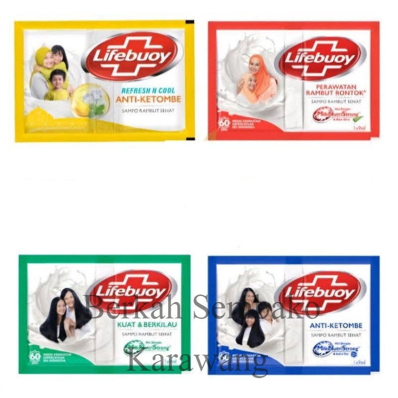 Shampoo Shampo Lifebuoy All Varian Kemasan Renceng PD 058 Berkah Sembako Karawang