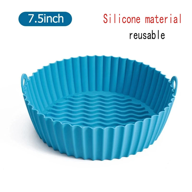 50Pcs Air Fryer Disposable Paper Non-Stick Airfryer Baking Papers Round Air-Fryer Paper Liners Paper