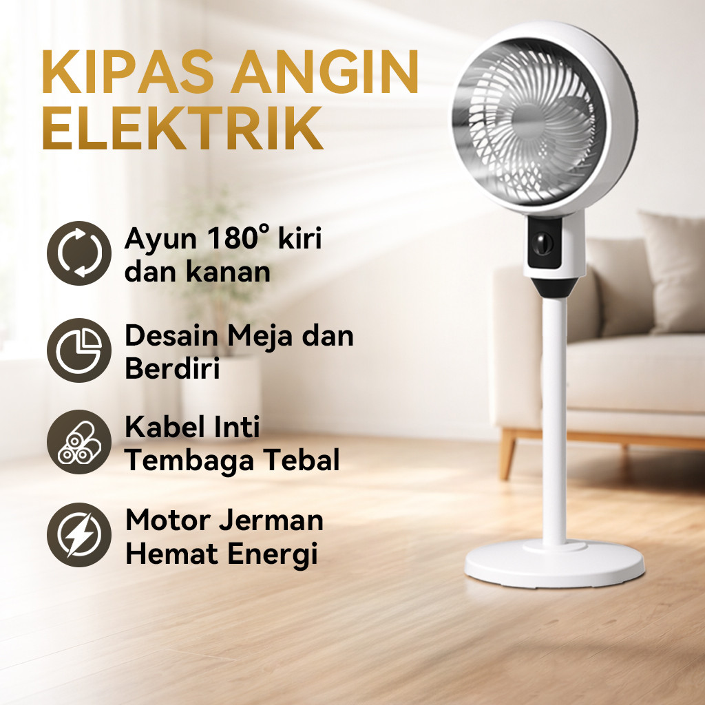 COD Kipas Angin Berdiri Kipas Angin Berdiri Rotationfan Kipas Angin AC 180 Derajat Kipas Angin Berdi