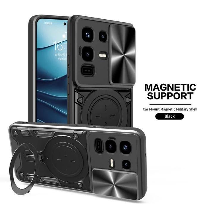 Case Infinix Note 50 4G / Note 50X / Note 50S / Note 50 Pro 4G Camera Slide 360 Ring Stand Softcase