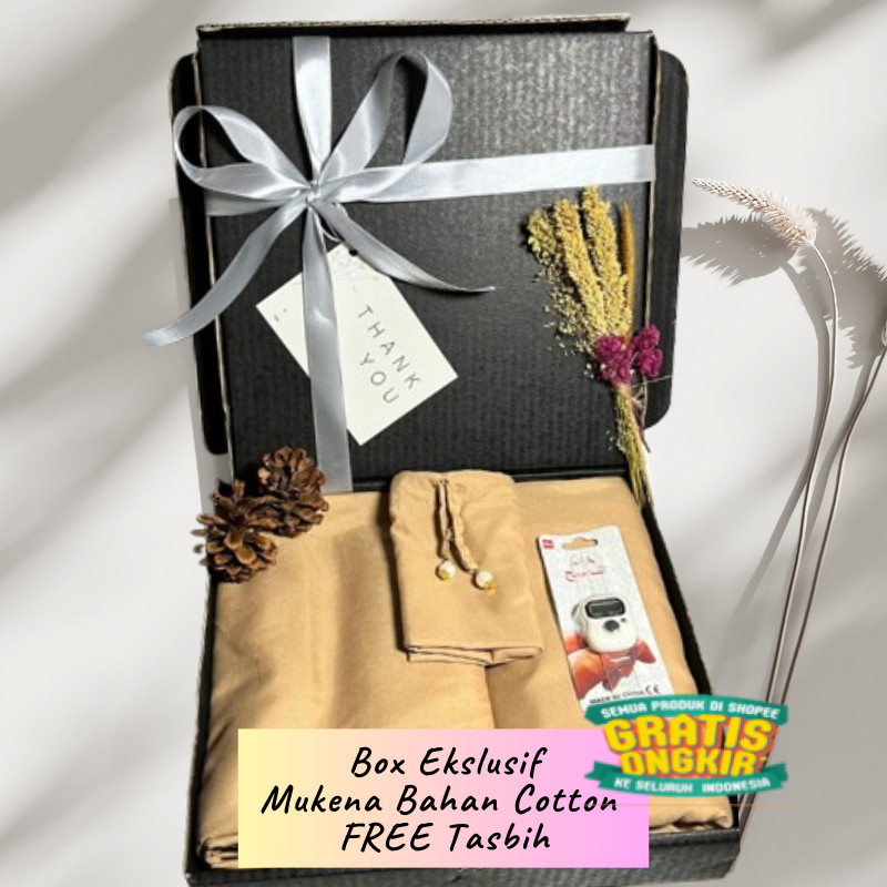 SVR Hampers Mukena Dewasa Kado Mukena 2 in 1 Gift Box Kado Ulang Tahun Hadiah Wanita / souvenir spes