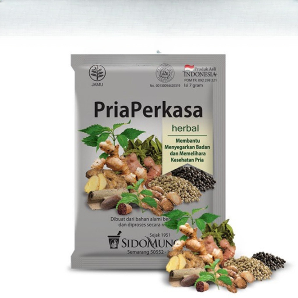 SIDOMUNCUL PRIA PERKASA 1 SACHET SEMANGAT STAMINA PRIA SIDO MUNCUL PRIMA
