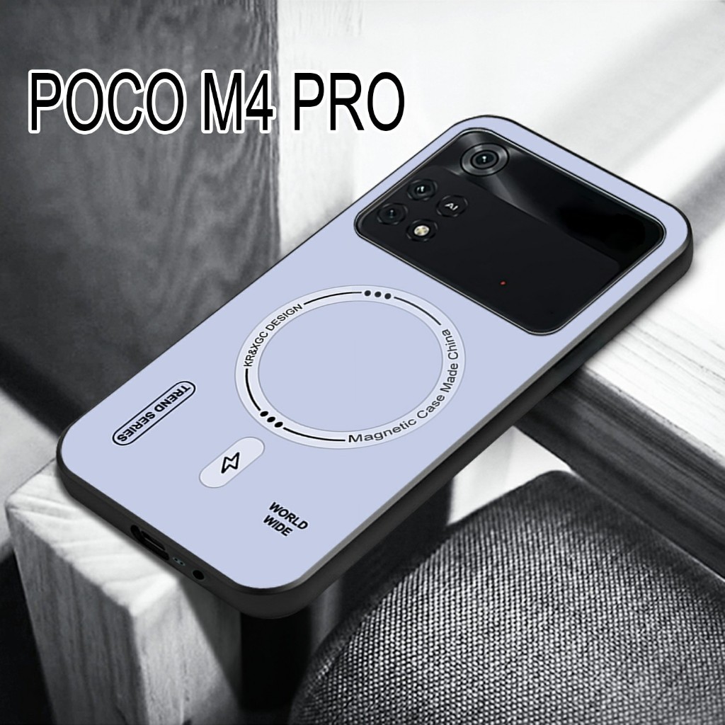 Case Poco M4 Pro (H1718) Softcase Glass Kilau Poco M4 Pro Casing Hp Poco M4 Pro