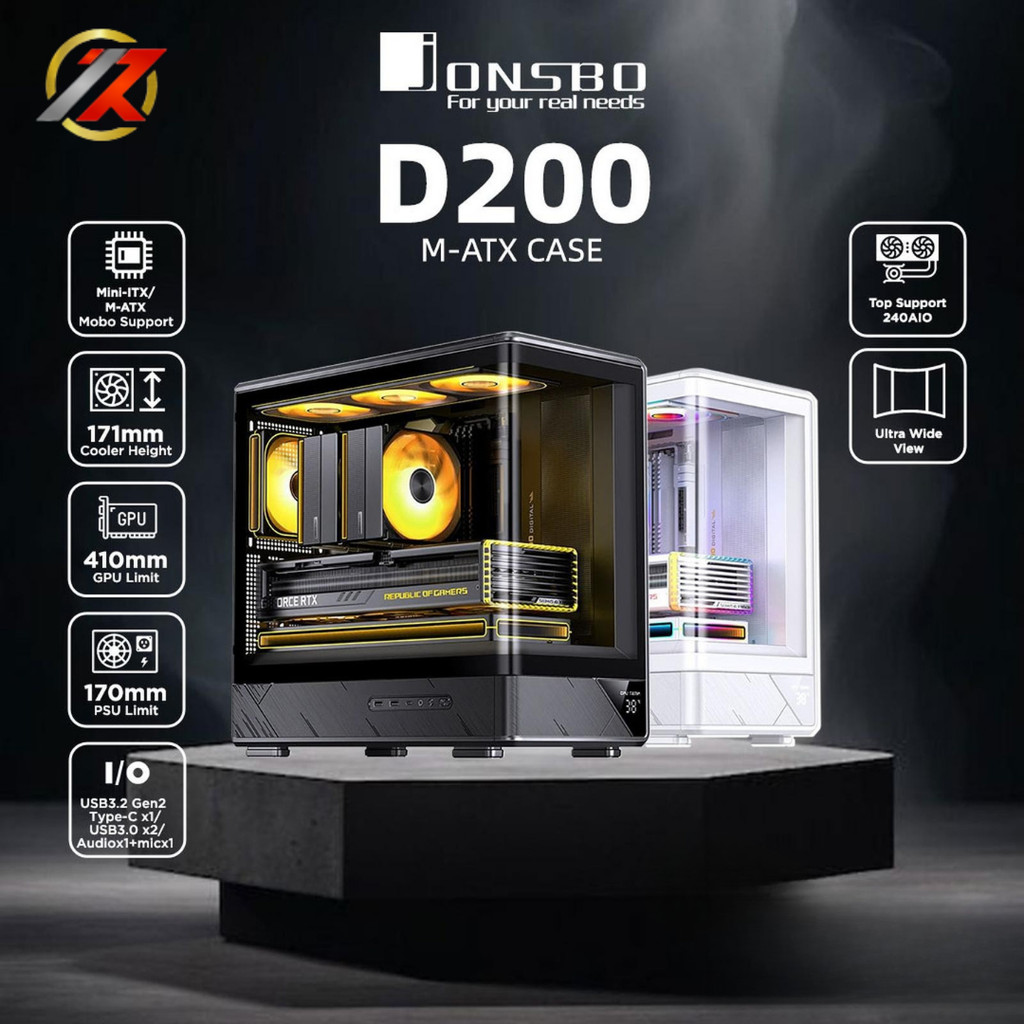 JONSBO D200 m-ATX PC Case