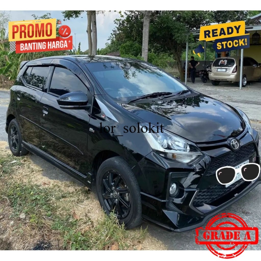 Bodykit Agya GR 2020 2021 2022 Toyota Agya Gr Sport Bahan Frp Duraflex