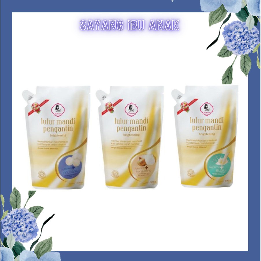 Purbasari Lulur Mandi Pengantin 1000gr/500gr | Lulur Pengantin | Body Scrub