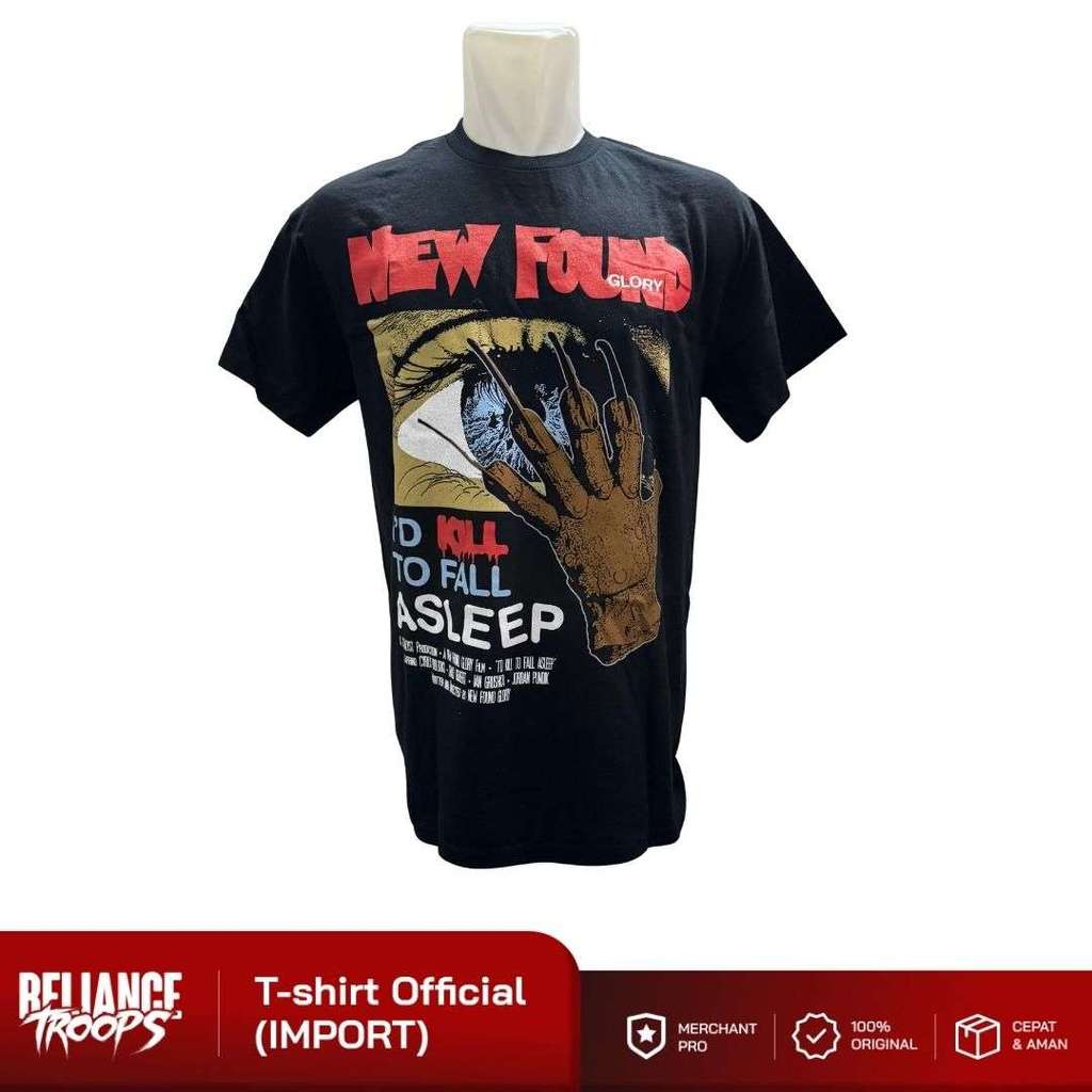 T-shirt Official | New Found Glory - I'd Kill To Fall Asleep