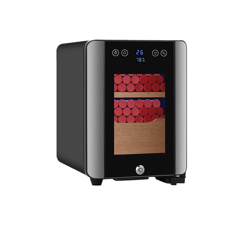 Electric Cigar Humidor Control Temperature Electronic Humidor With Water Tank Small Humidor Cedar Wo