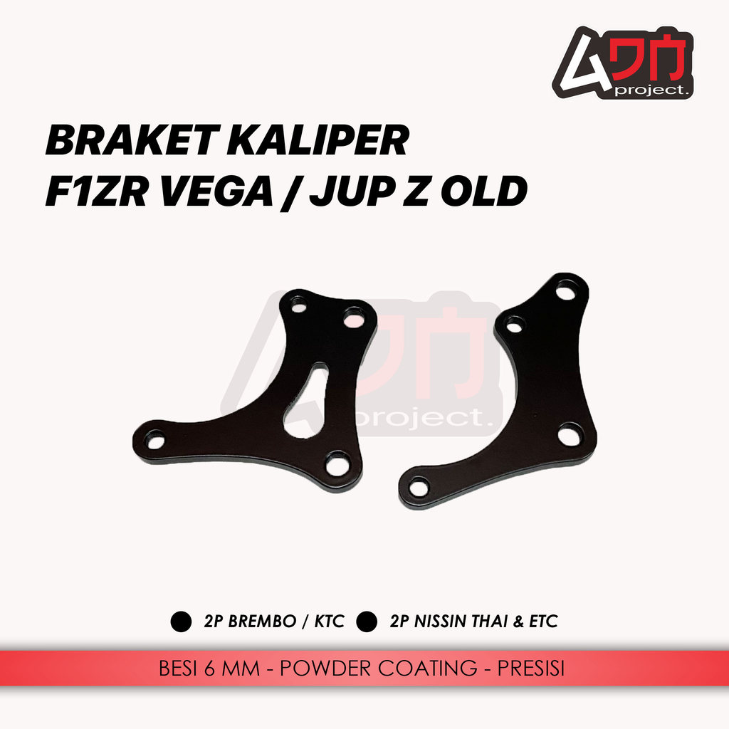 Braket Kaliper Brembo 2p F1ZR Vega  / Jupiter Z Old 260 300