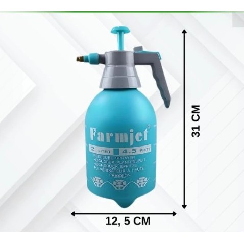FARMJET Sprayer Semprotan Tangan Pompa Manual Kapasitas 2 Liter