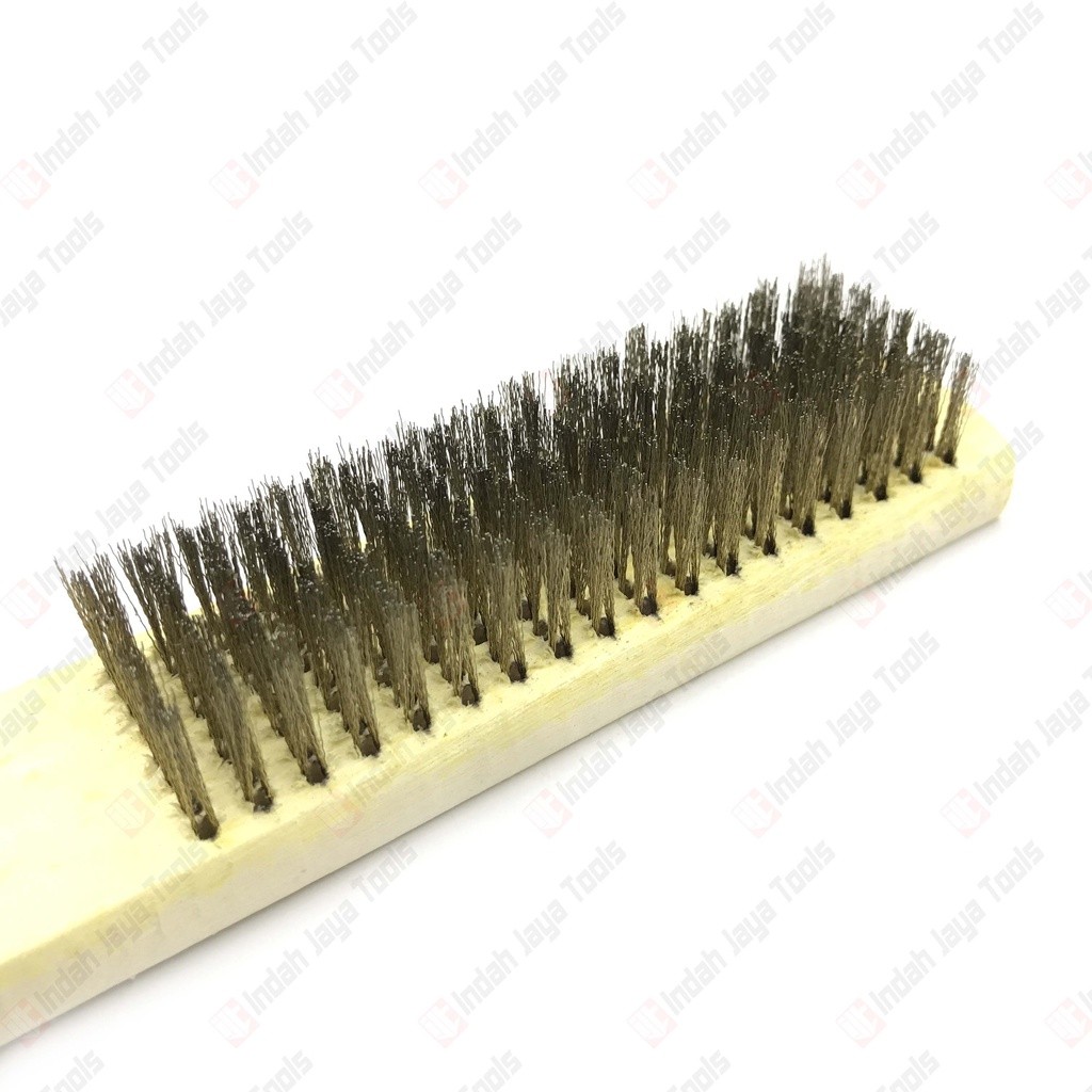 Sikat Kawat Kuningan Halus Eagle 8 Baris