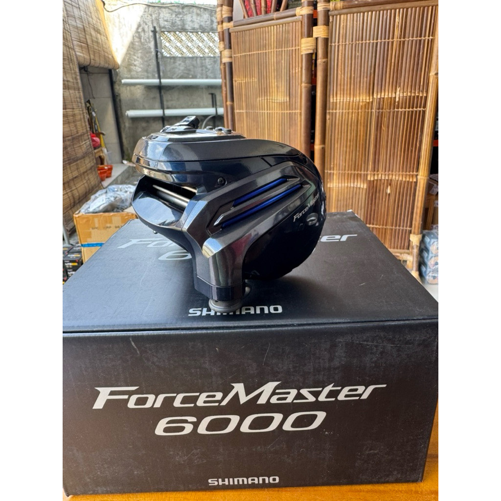 REEL SHIMANO FORCE MASTER 6000 GARANSI RESMI SHIMANO 1 TAHUN