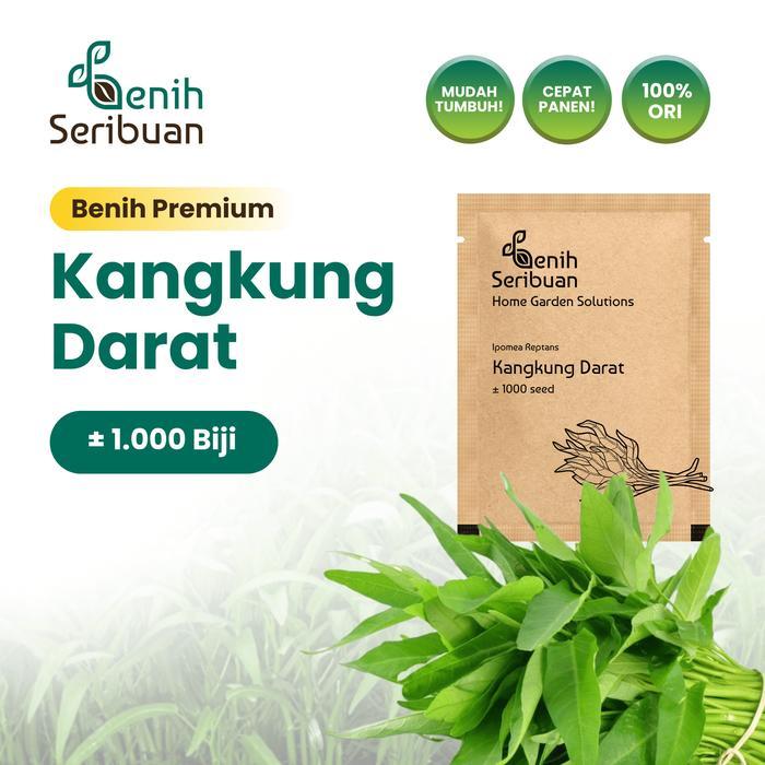 Benih Kangkung Darat Daun Lebar - Benih Sayuran Seribuan - PREM KANGKUNG DARAT