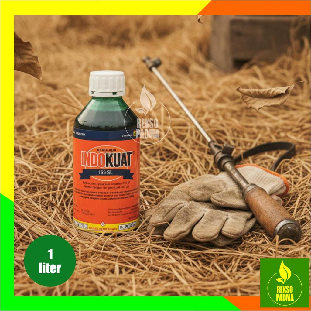 Herbisida Parakuat 138 SL INDOKUAT pembersih gulma rumput liar obat rumput