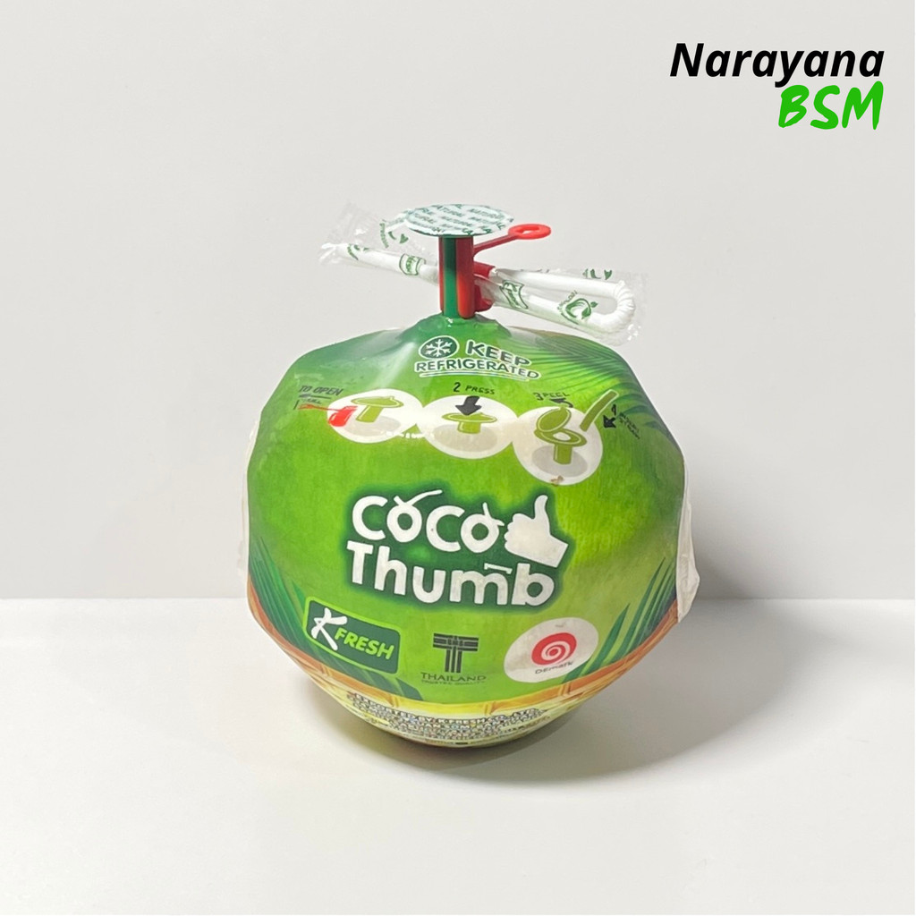 Kelapa Muda Thailand Coco Thumb Super Quality Harga Per Buah