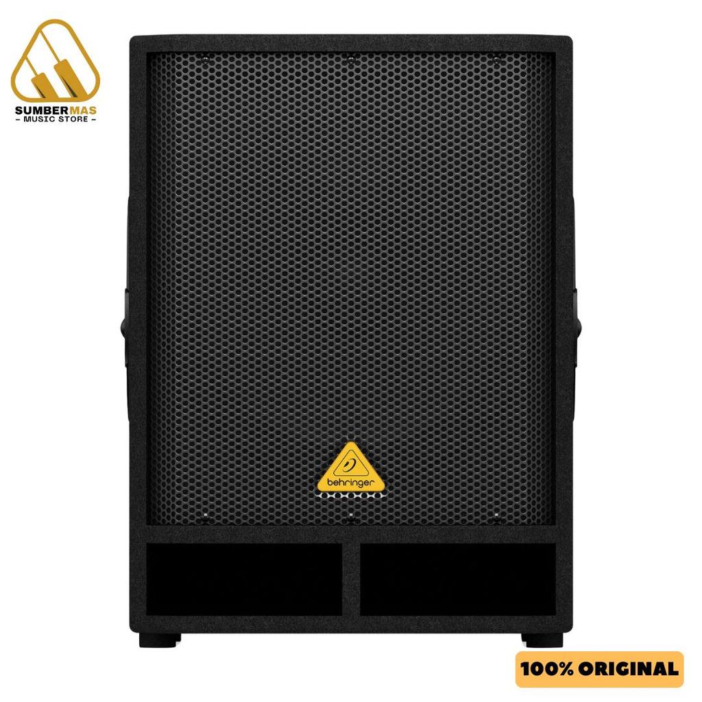 BEHRINGER VQ1500D Professional Active 500W 15" PA Subwoofer with Built-In Stereo Crossover - Speaker