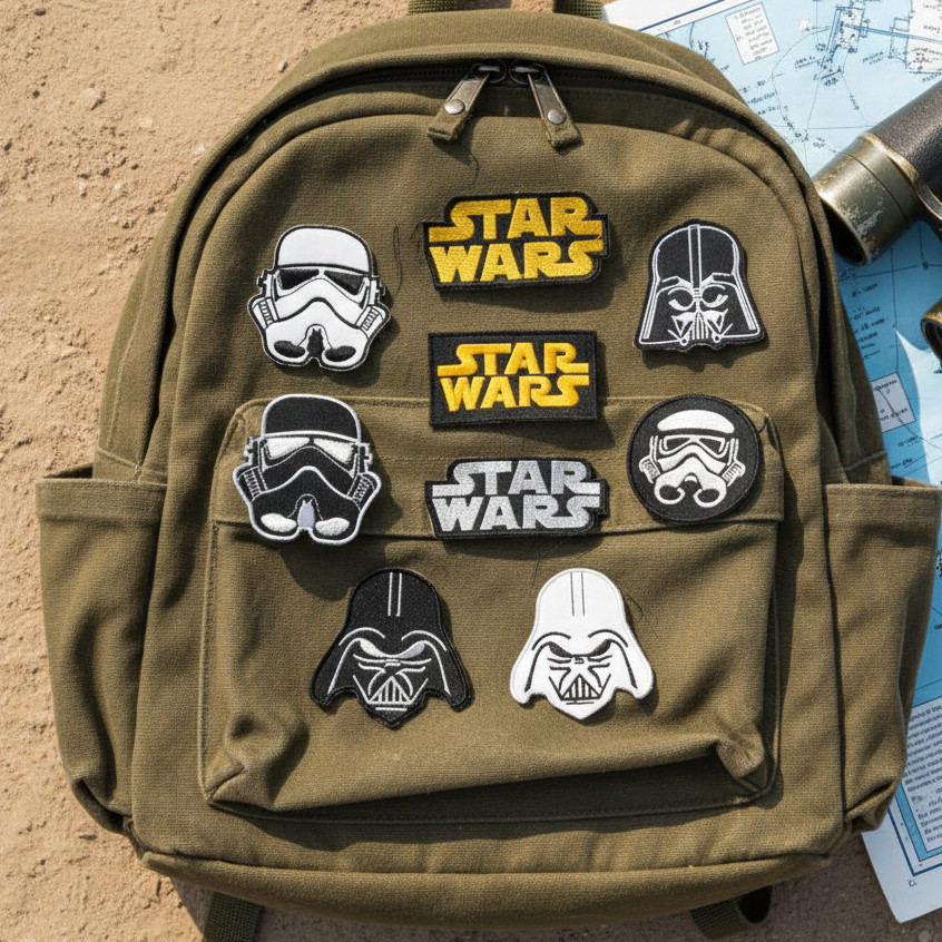 PATCH BORDIR STARWARS PREMIUM TERMURAH Kain Stiker - SW08  Bapak