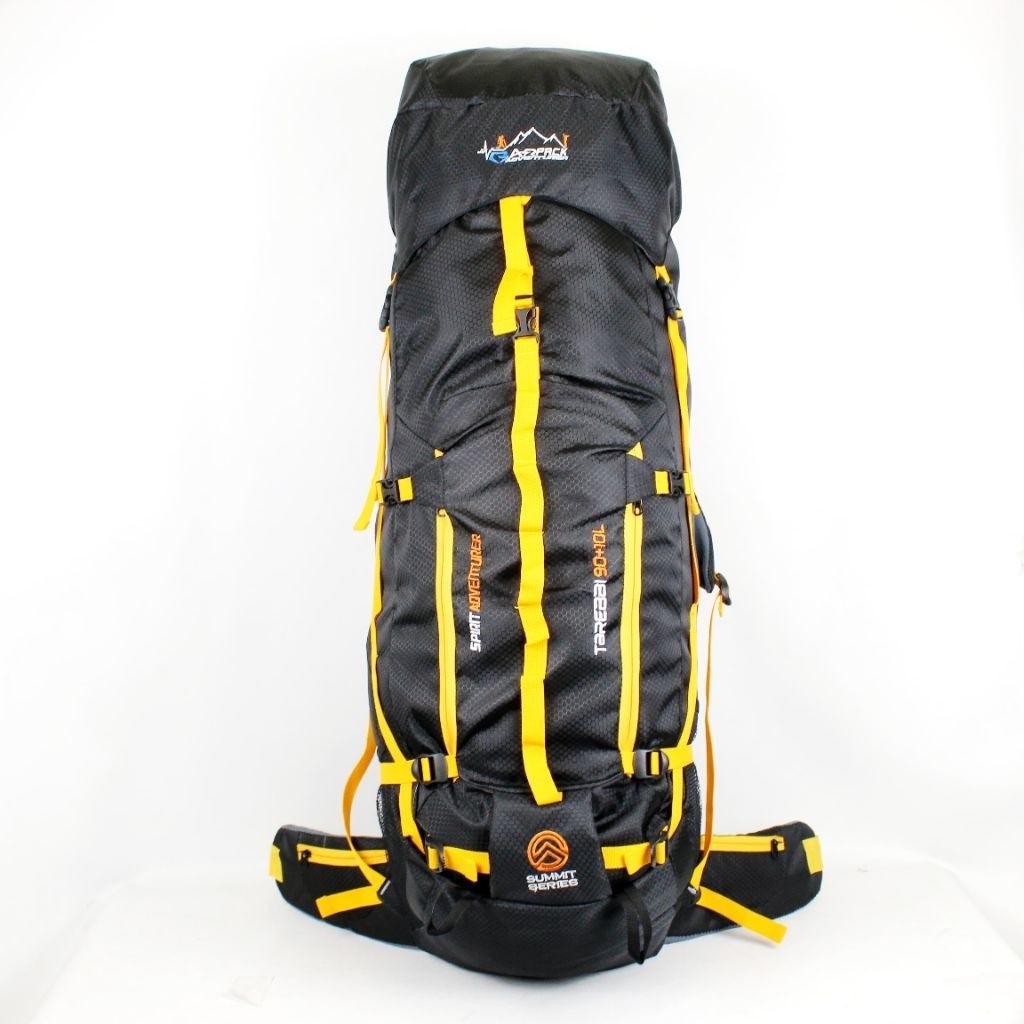 Tas Ransel Gunung Jumbo 100 Liter Frame dan Fiber