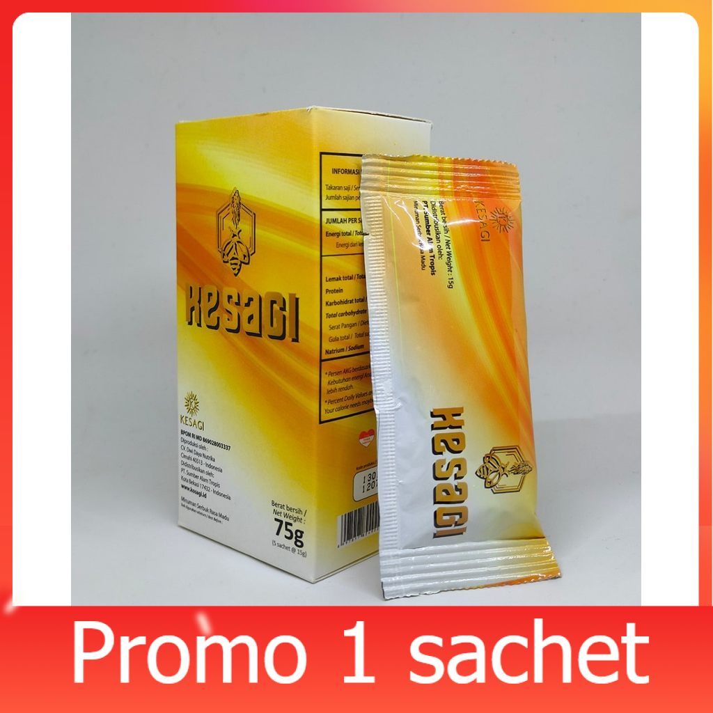 [PROMO 1 SACHET] [PROMO 1 SACHET]  kesagi, kesagi asli original, kesagi madu, kesagiori  / MADU ASLI